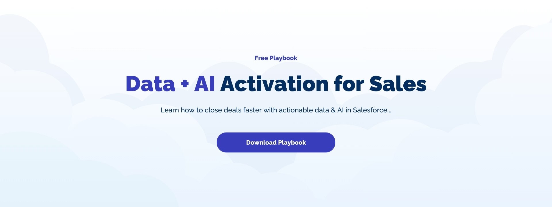 CTA Data + AI Activation for Sales Playbook